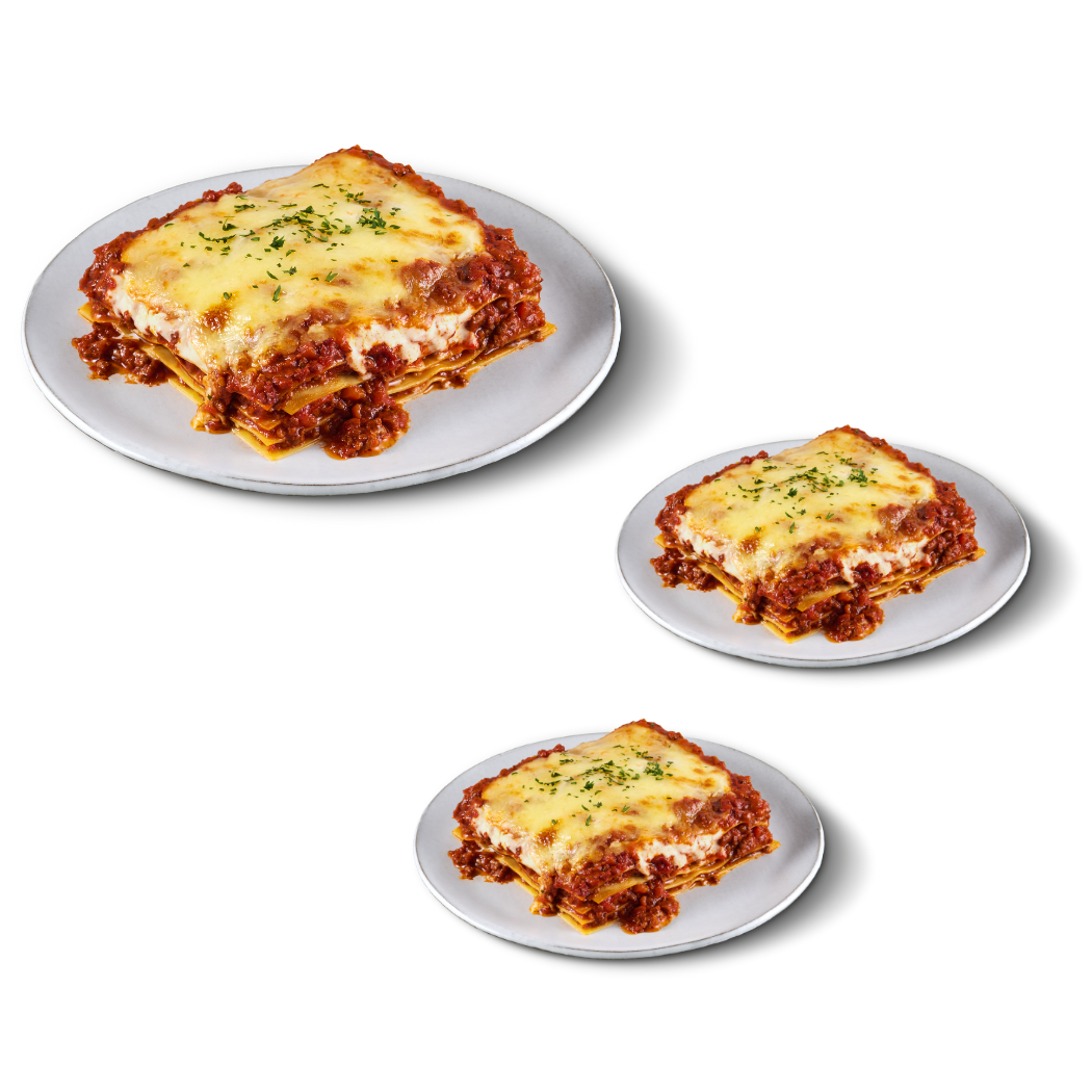 Lasagne Bolognese (3er)