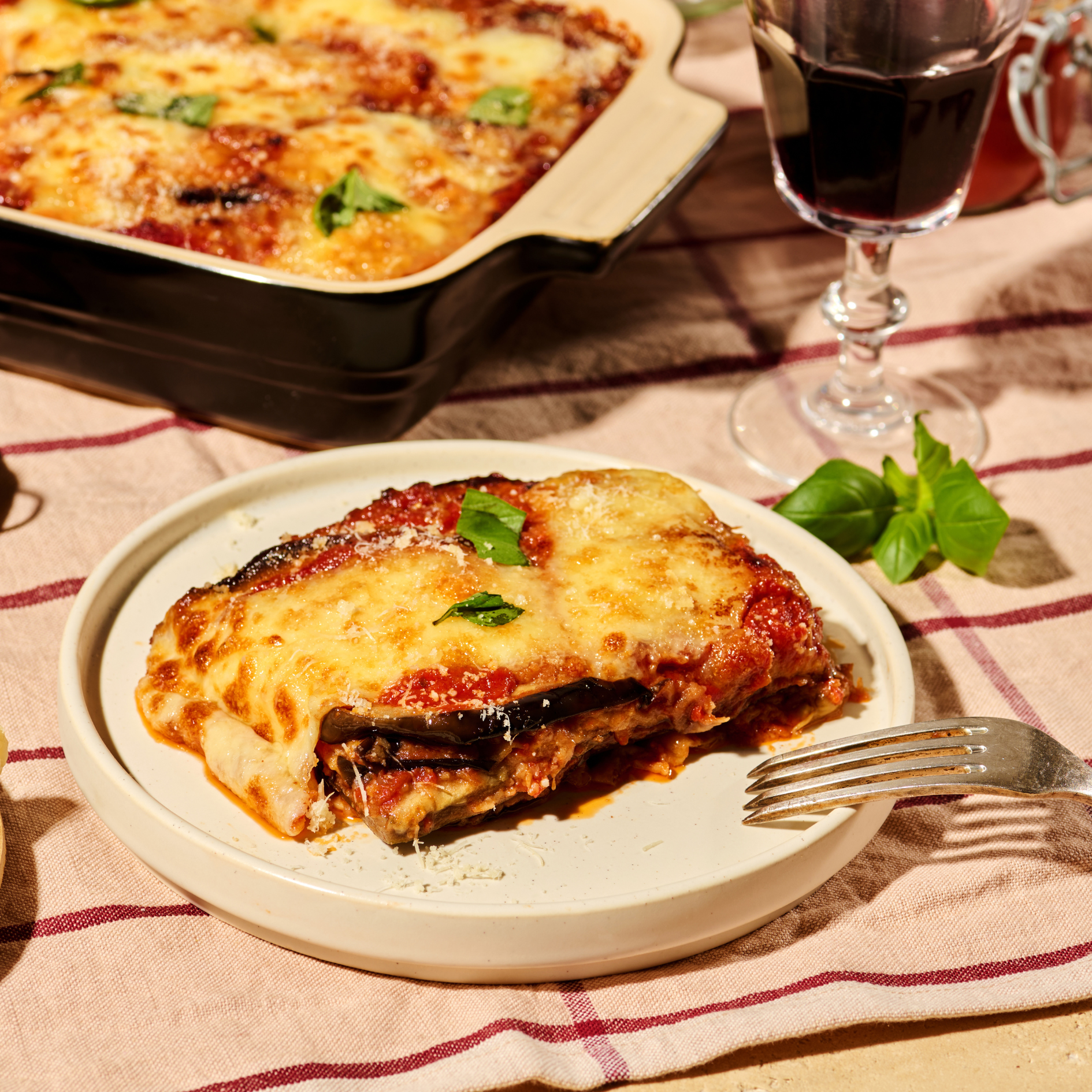 Aubergine Parmigiana (8er)