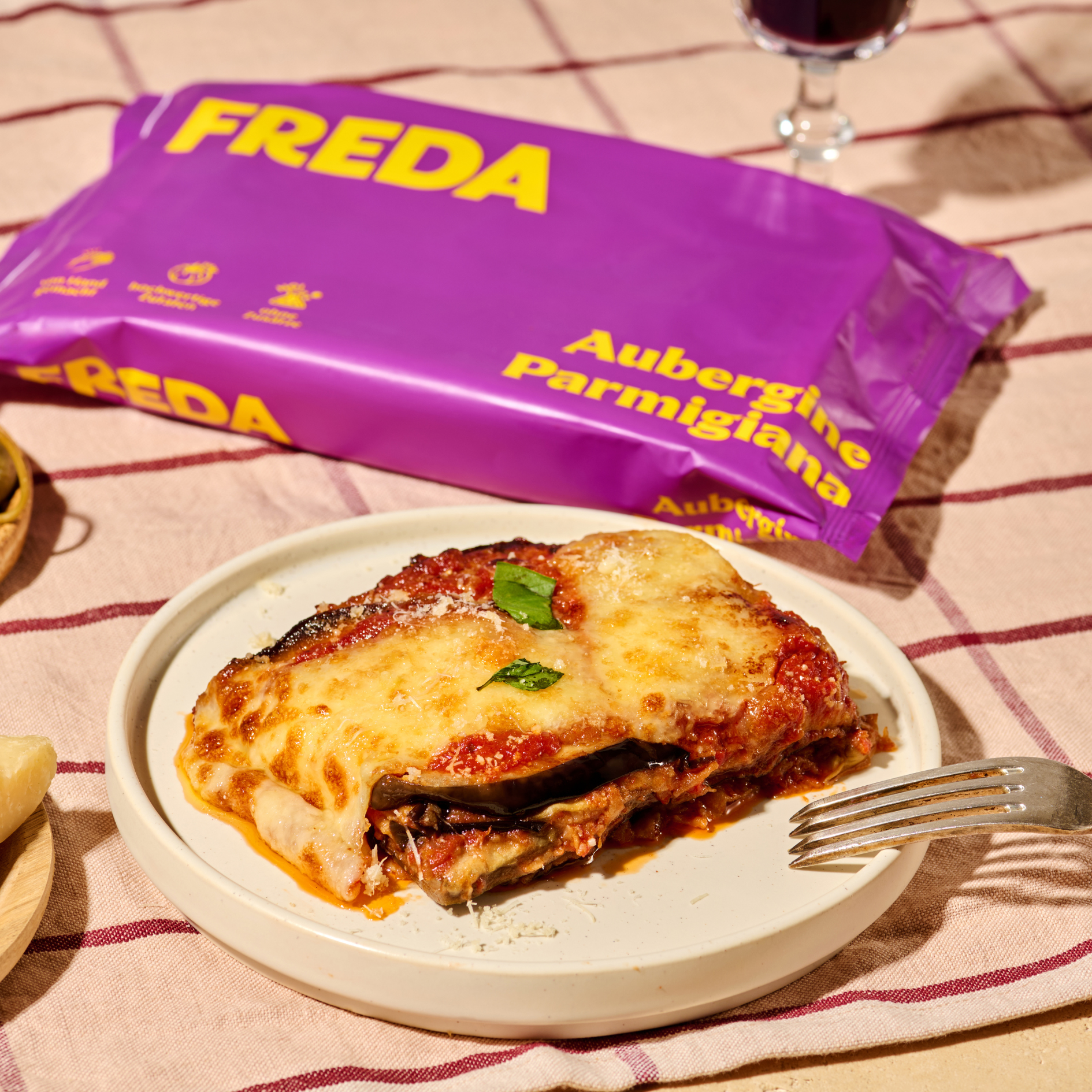 Aubergine Parmigiana (8er)